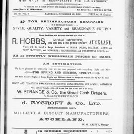 The Advocate: 28th November 1896