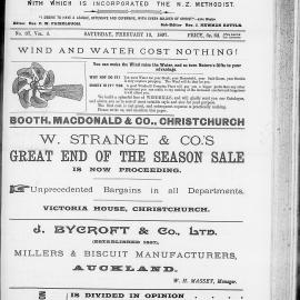 The Advocate: 13th February 1897