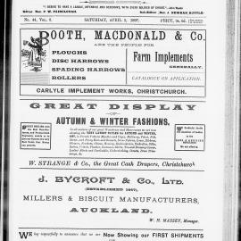 The Advocate: 3rd April 1897