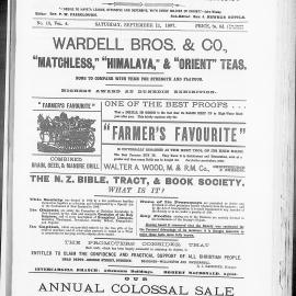 The Advocate: 11th September 1897