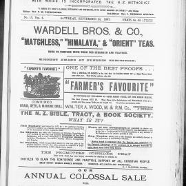 The Advocate: 25th September 1897