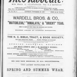 The Advocate: 27th November 1897