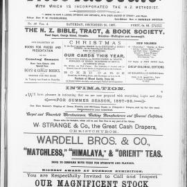 The Advocate: 25th December 1897