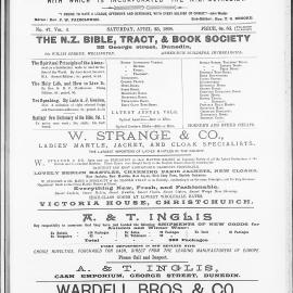 The Advocate: 23rd April 1898