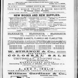 The Advocate: 20th August 1898