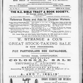 The Advocate: 27th August 1898