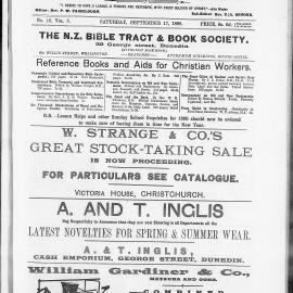 The Advocate: 17th September 1898