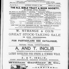 The Advocate: 15th October 1898