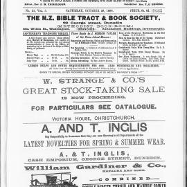 The Advocate: 29th October 1898