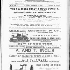 The Advocate: 17th December 1898