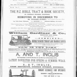 The Advocate: 7th January 1899
