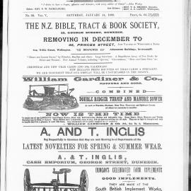The Advocate: 14th January 1899