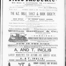 The Advocate: 11th March 1899