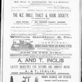 The Advocate: 25th March 1899