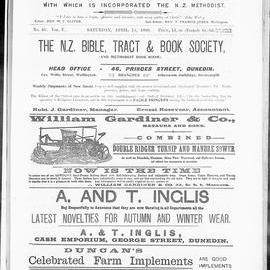The Advocate: 15th April 1899