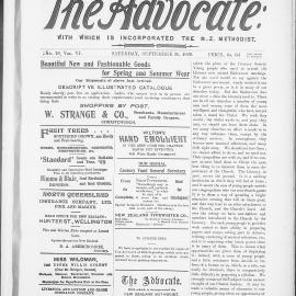 The Advocate: 30th September 1899
