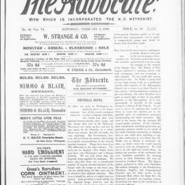 The Advocate: 3rd February 1900