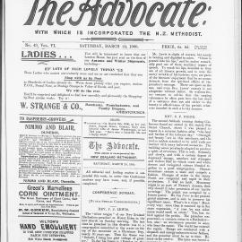 The Advocate: 24th March 1900