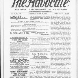 The Advocate: 31st March 1900
