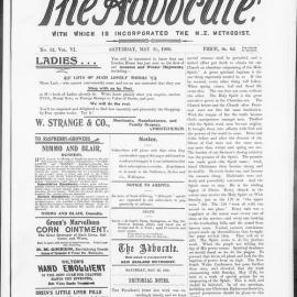 The Advocate: 26th May 1900