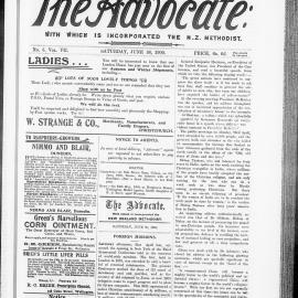 The Advocate: 30th June 1900