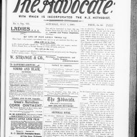 The Advocate: 7th July 1900