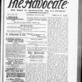 The Advocate: 21st July 1900