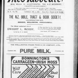 The Advocate: 6th October 1900
