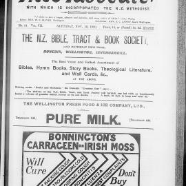 The Advocate: 10th November 1900