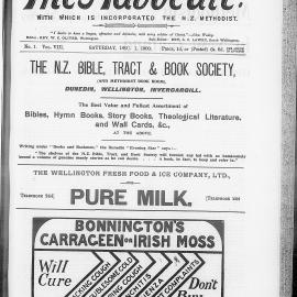 The Advocate: 1st December 1900