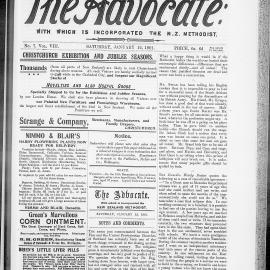The Advocate: 12th January 1901