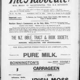 The Advocate: 11th May 1901