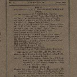 Church Gazette, Polynesia: May 1931