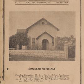 Church Gazette, Polynesia: December 1939