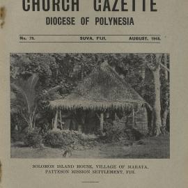 Church Gazette, Polynesia: August 1948