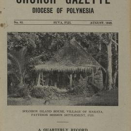Church Gazette, Polynesia: August 1949