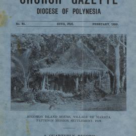 Church Gazette, Polynesia: February 1950