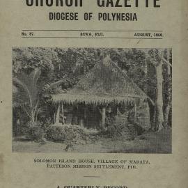 Church Gazette, Polynesia: August 1950