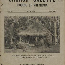 Church Gazette, Polynesia: May 1951