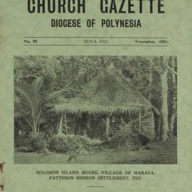 Church Gazette, Polynesia: November 1951