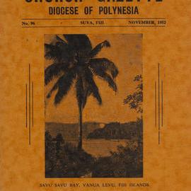Church Gazette, Polynesia: November 1952