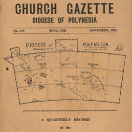 Church Gazette, Polynesia: November 1958