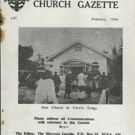Church Gazette, Polynesia: February 1966
