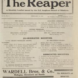 The Reaper: February 1923