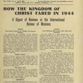 The Reaper: April 1945
