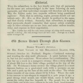 Southern Cross Log: Issue 11, March 1896