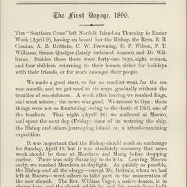 Southern Cross Log: Issue 16, August 1896