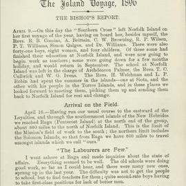 Southern Cross Log: Issue 22, February 1897