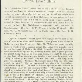 Southern Cross Log: Issue 51, July 1899