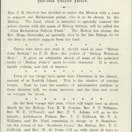 Southern Cross Log: Issue 58, February 1900